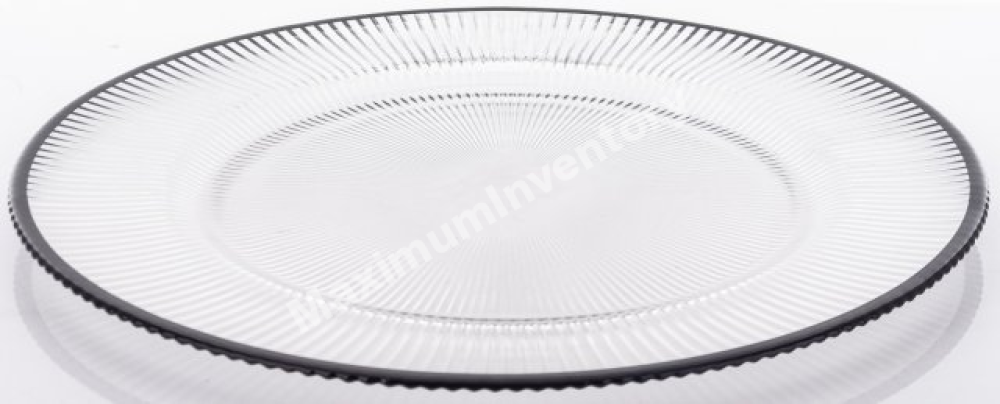 talíř klubový ČERNÁ LINKA