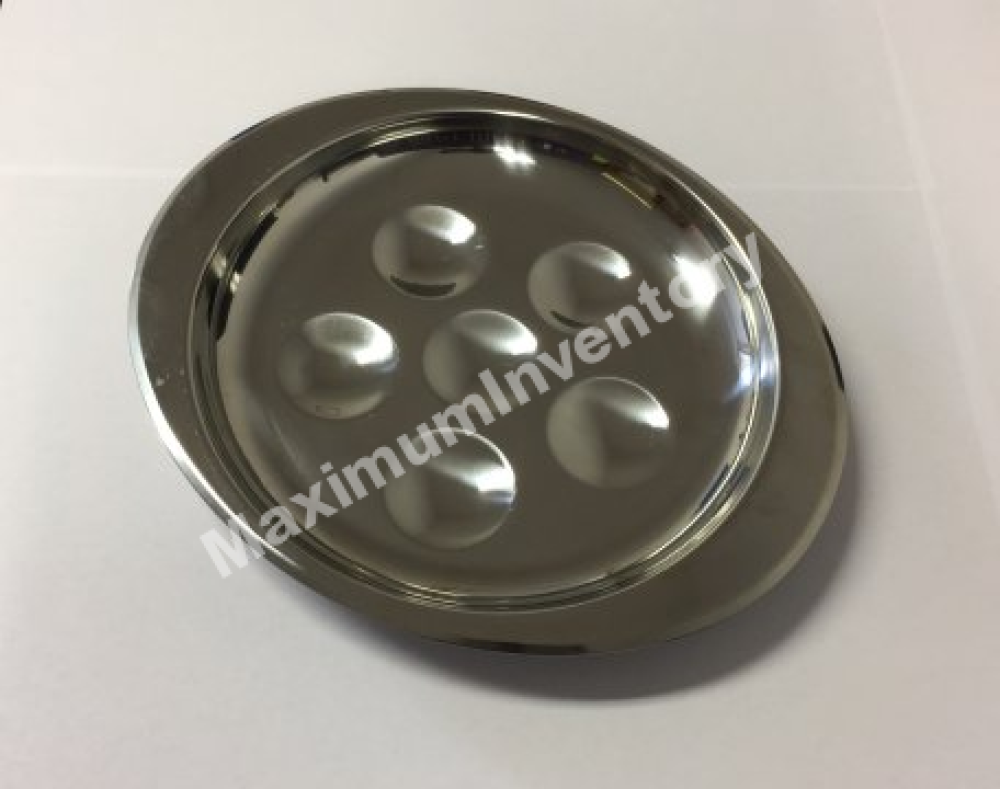 talíř na šneky nerez - 6ks